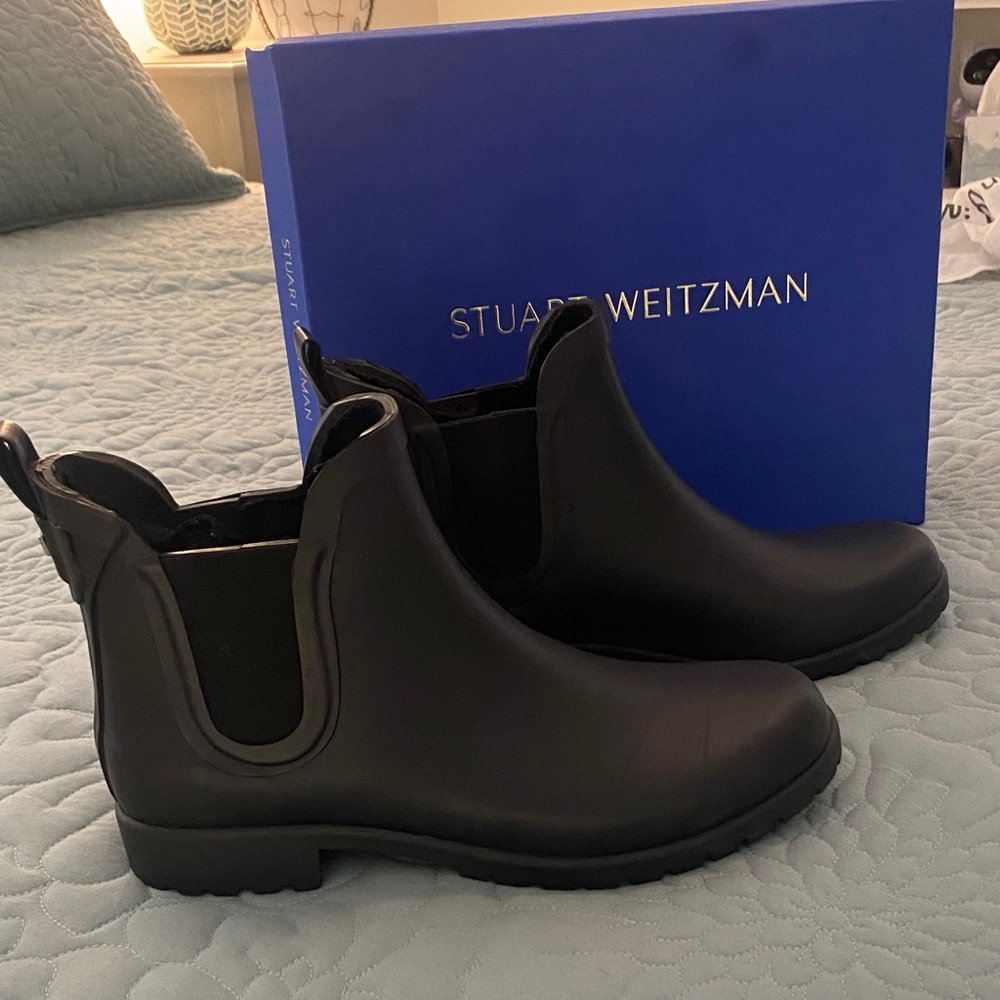 Stuart Weitzman Rain Boots NWT